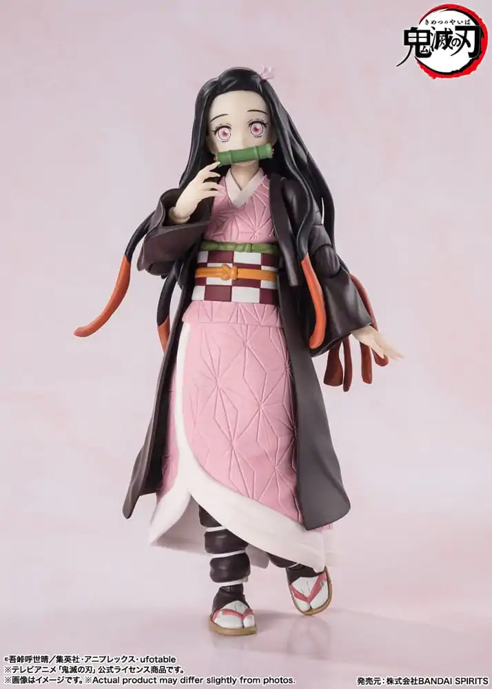 Demon Slayer: Kimetsu no Yaiba S.H. Figuarts Actionfigur Nezuko Kamado 13 cm termékfotó