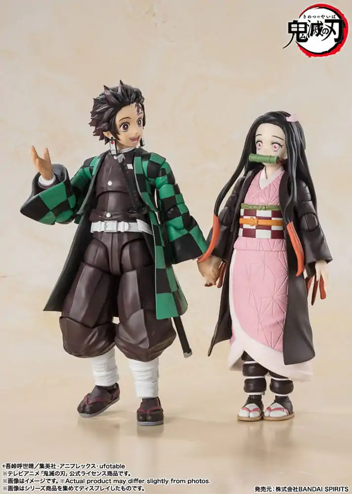 Demon Slayer: Kimetsu no Yaiba S.H. Figuarts Actionfigur Nezuko Kamado 13 cm termékfotó