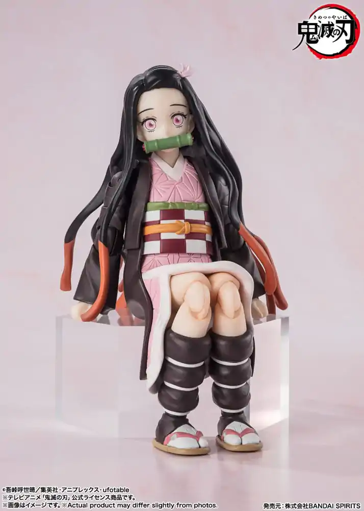 Demon Slayer: Kimetsu no Yaiba S.H. Figuarts Actionfigur Nezuko Kamado 13 cm termékfotó