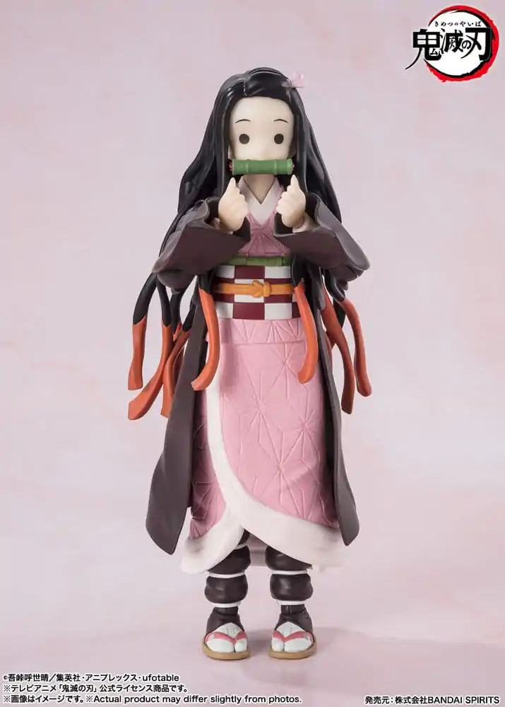 Demon Slayer: Kimetsu no Yaiba S.H. Figuarts Actionfigur Nezuko Kamado 13 cm termékfotó