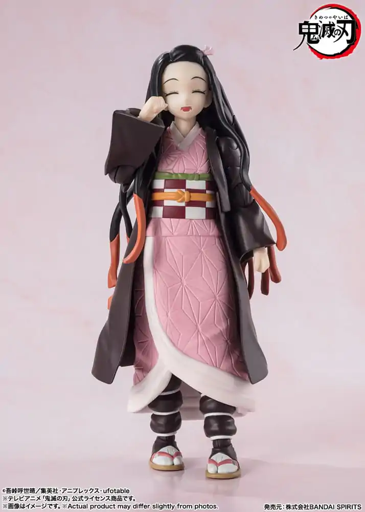 Demon Slayer: Kimetsu no Yaiba S.H. Figuarts Actionfigur Nezuko Kamado 13 cm termékfotó