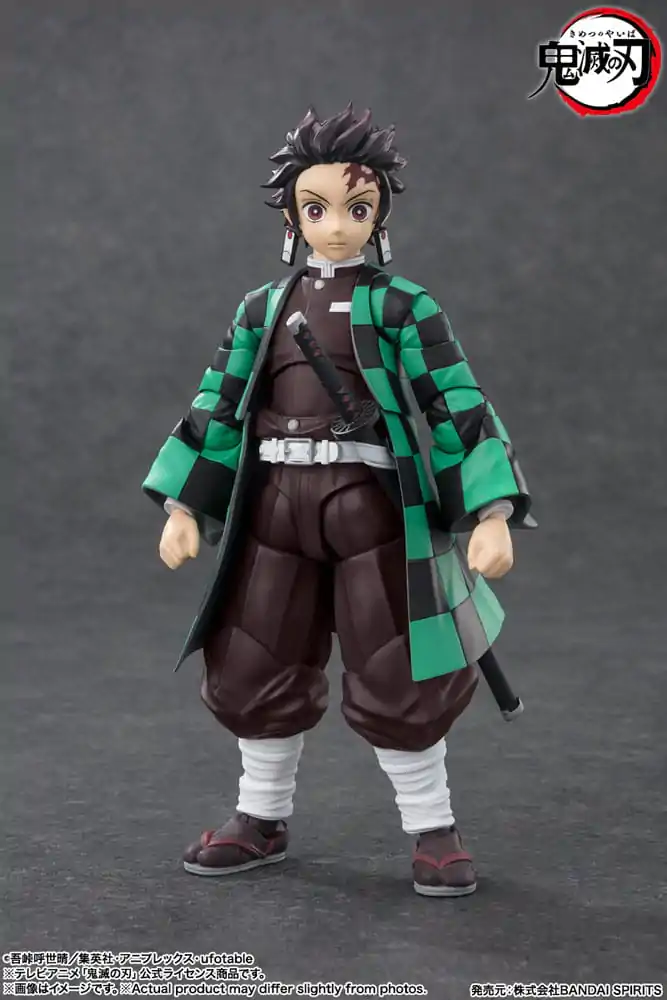 Demon Slayer: Kimetsu no Yaiba S.H. Figuarts Actionfigur Tanjiro Kamado 14 cm termékfotó