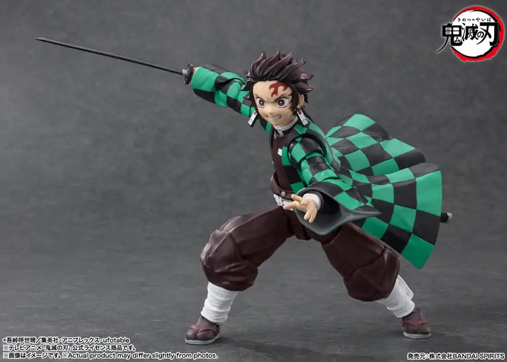 Demon Slayer: Kimetsu no Yaiba S.H. Figuarts Actionfigur Tanjiro Kamado 14 cm termékfotó