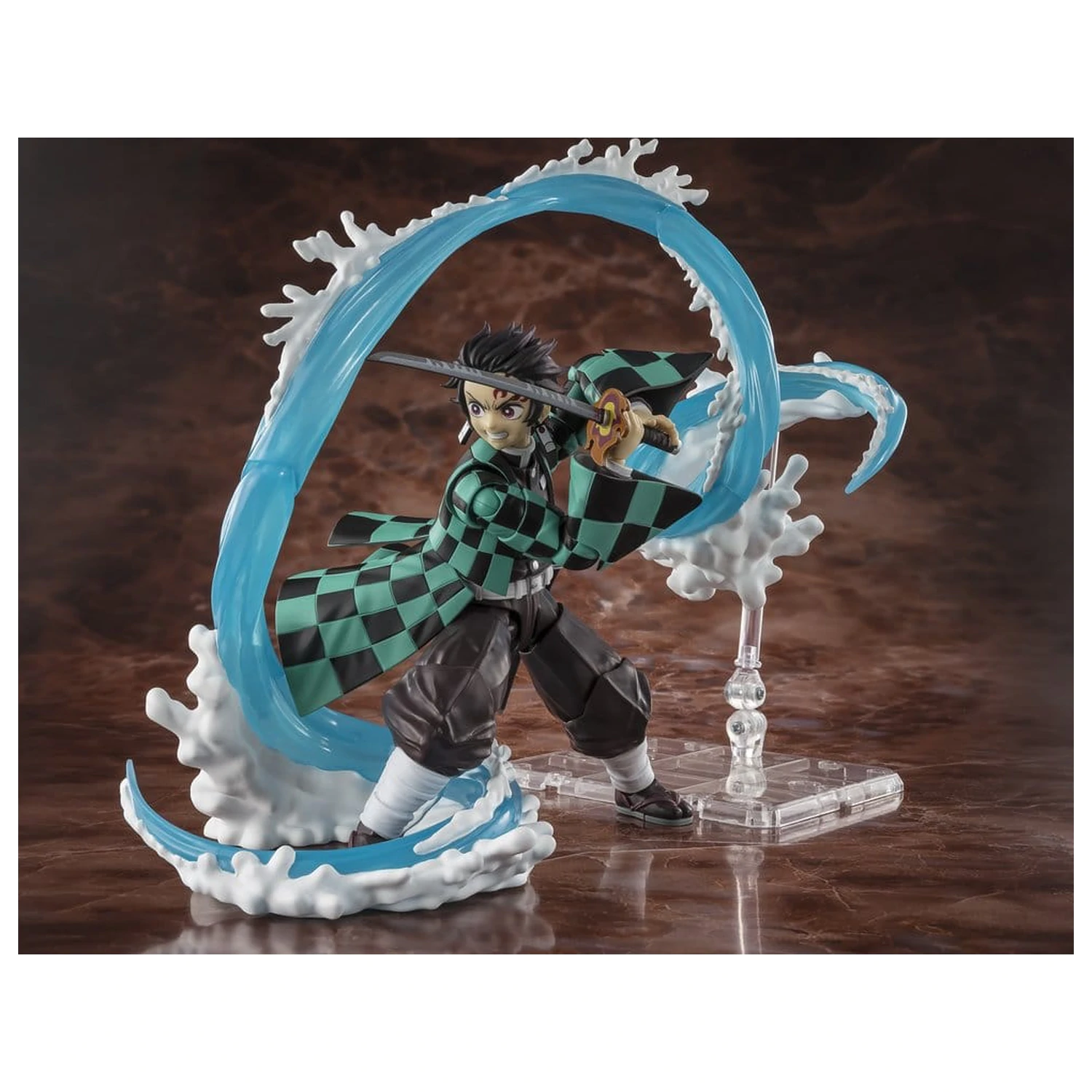 Demon Slayer: Kimetsu no Yaiba S.H. Figuarts Zubehör-Set Tanjiro Kamado & Giyu Tomioka Water Breathing Optionale Teile-Set Produktfoto