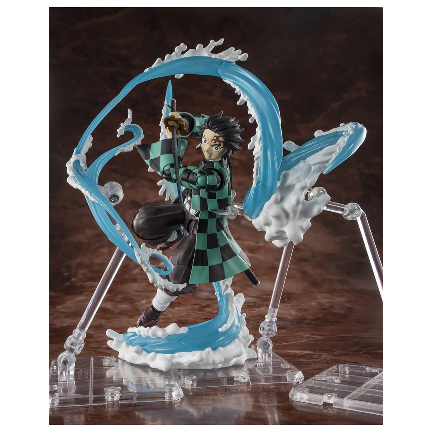 Demon Slayer: Kimetsu no Yaiba S.H. Figuarts Zubehör-Set Tanjiro Kamado & Giyu Tomioka Water Breathing Optionale Teile-Set Produktfoto