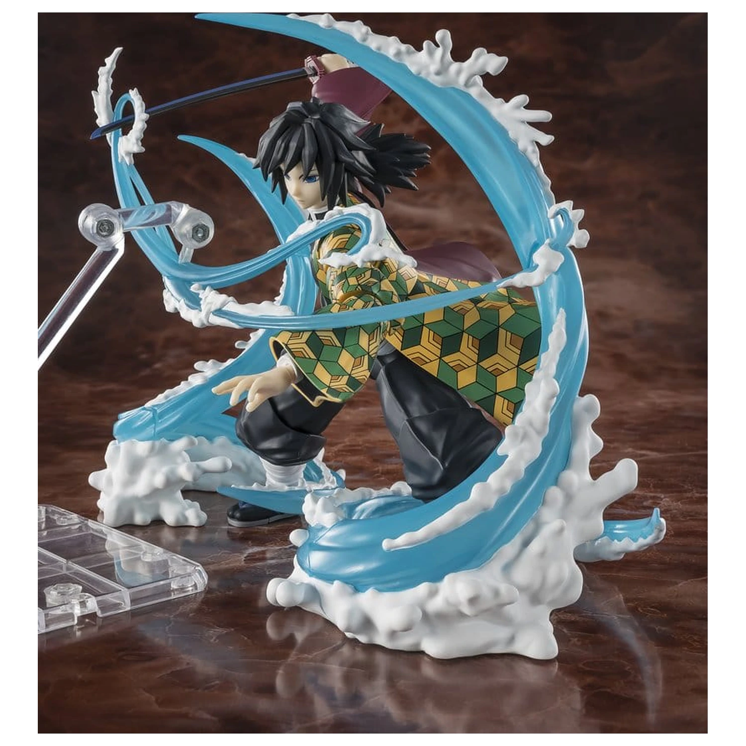 Demon Slayer: Kimetsu no Yaiba S.H. Figuarts Zubehör-Set Tanjiro Kamado & Giyu Tomioka Water Breathing Optionale Teile-Set Produktfoto