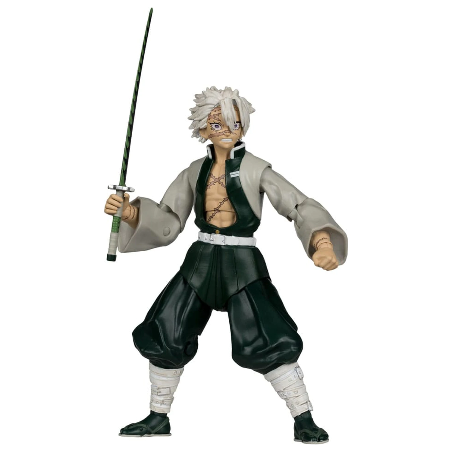 Demon Slayer: Kimetsu no Yaiba Action Figur Sanemi Shinazugawa 17 cm Produktfoto