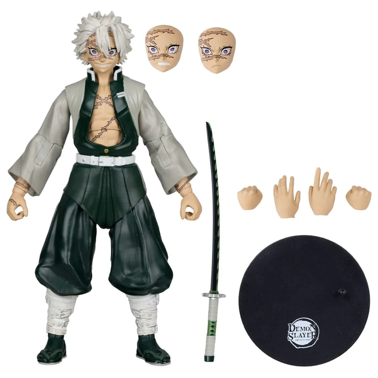Demon Slayer: Kimetsu no Yaiba Action Figur Sanemi Shinazugawa 17 cm Produktfoto