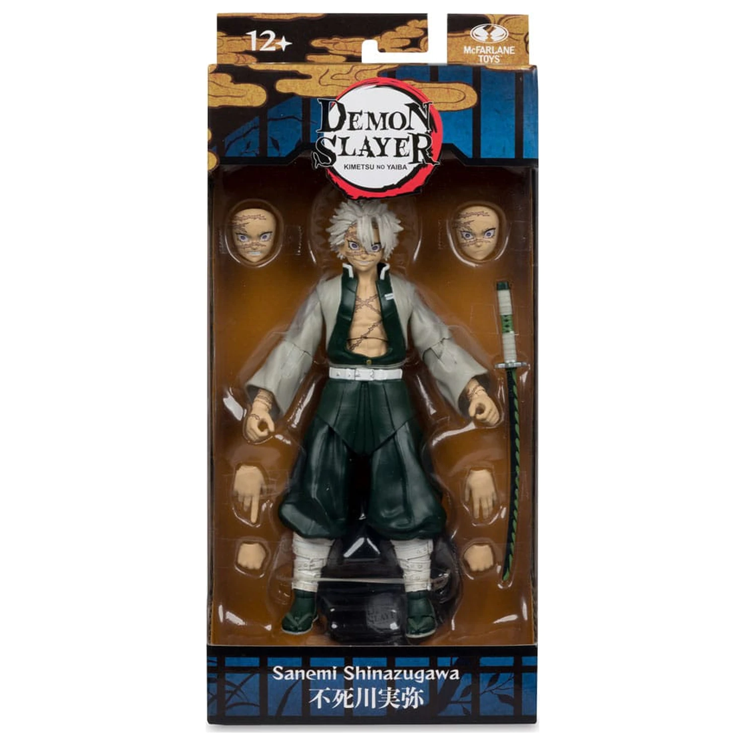 Demon Slayer: Kimetsu no Yaiba Action Figur Sanemi Shinazugawa 17 cm Produktfoto