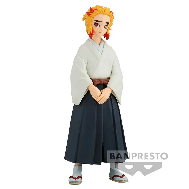 Demon Slayer Kimetsu no Yaiba Senjuro Rengoku Figur 15cm Produktfoto