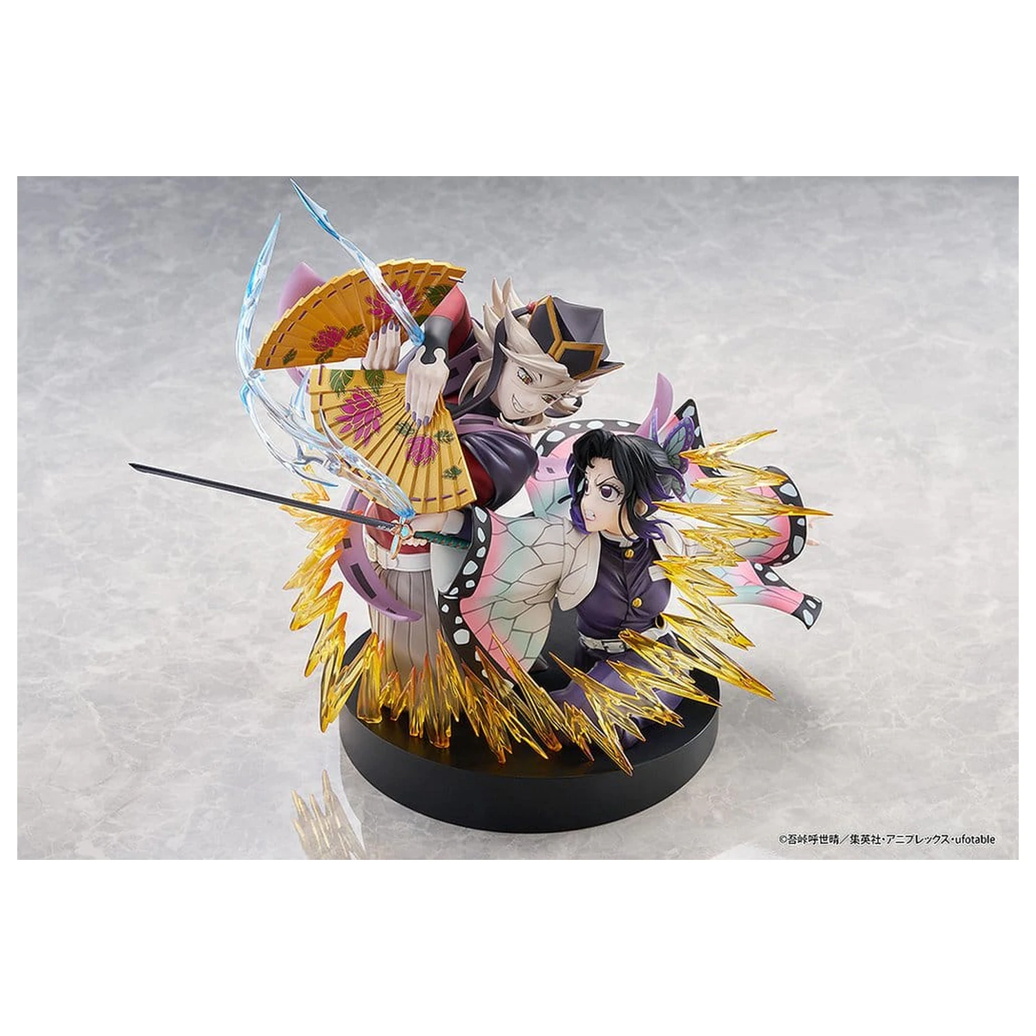 Demon Slayer: Kimetsu no Yaiba PVC Figuren 2er-Pack Shinobu Kocho & Doma 18 cm Produktfoto