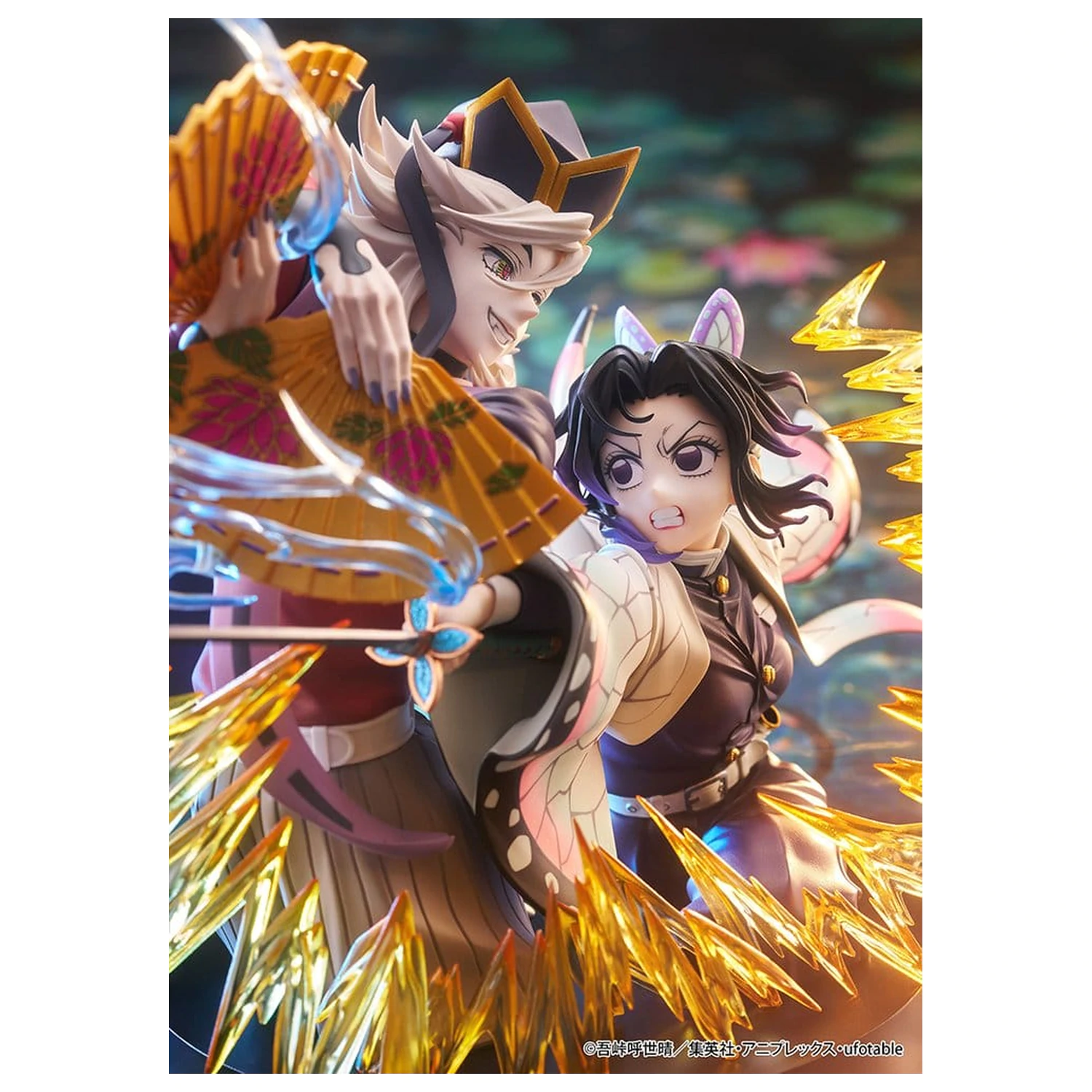 Demon Slayer: Kimetsu no Yaiba PVC Figuren 2er-Pack Shinobu Kocho & Doma 18 cm Produktfoto
