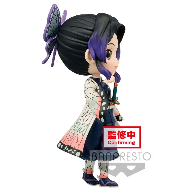 Demon Slayer Kimetsu no Yaiba Q Posket Mini Figur Shinobu Kocho Ver. A 13 cm Produktfoto