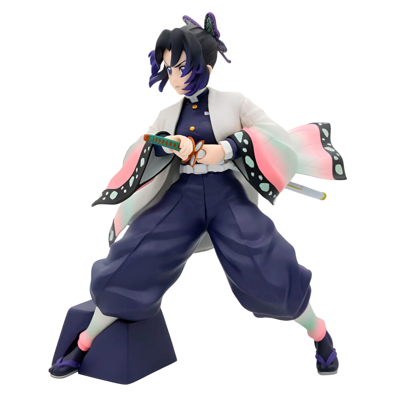 Demon Slayer Kimetsu no Yaiba Shinobu Kocho Vibration Stars Figur 14 cm Produktfoto