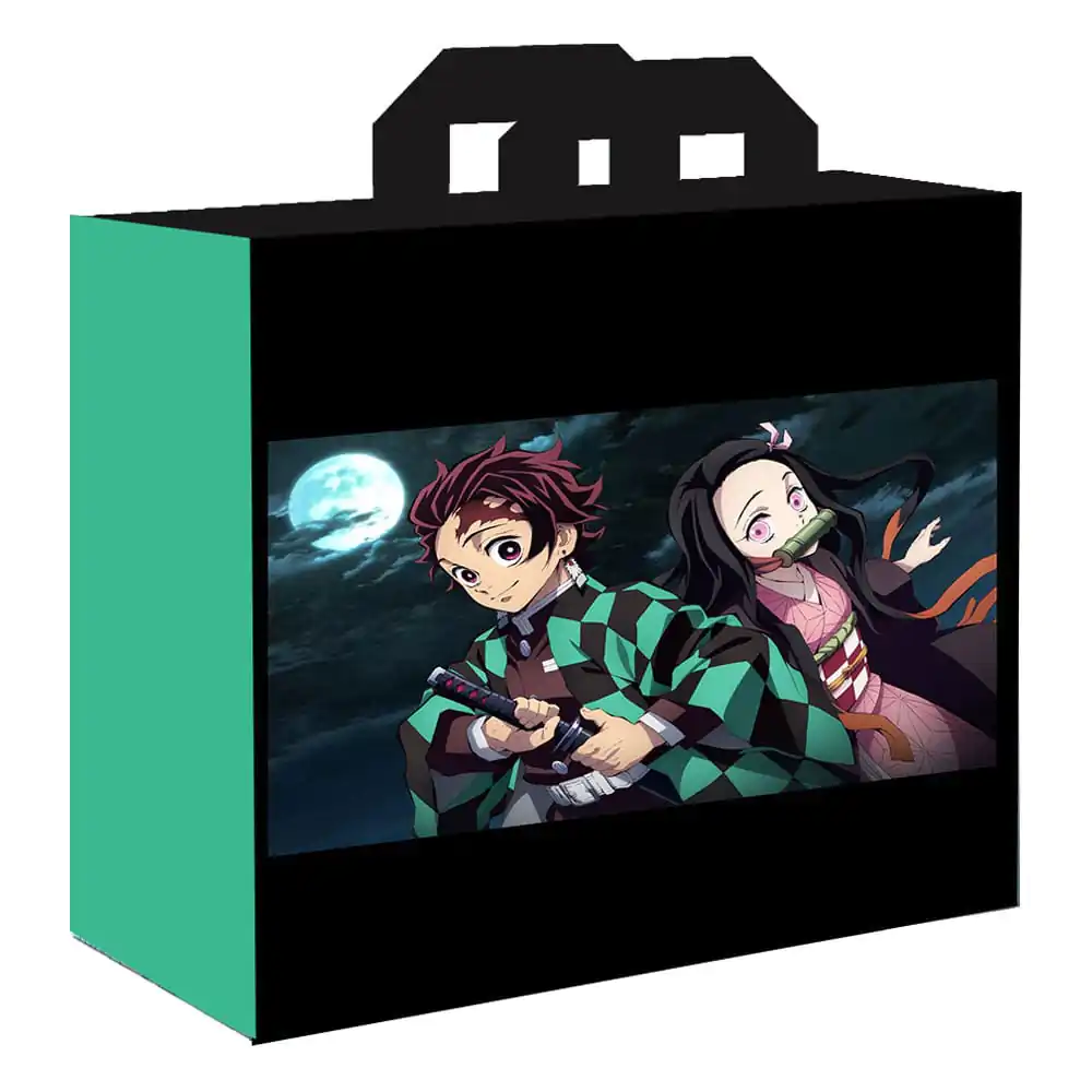Demon Slayer: Kimetsu no Yaiba Tragetasche Tanjiro &amp; Nezuko Black Produktfoto