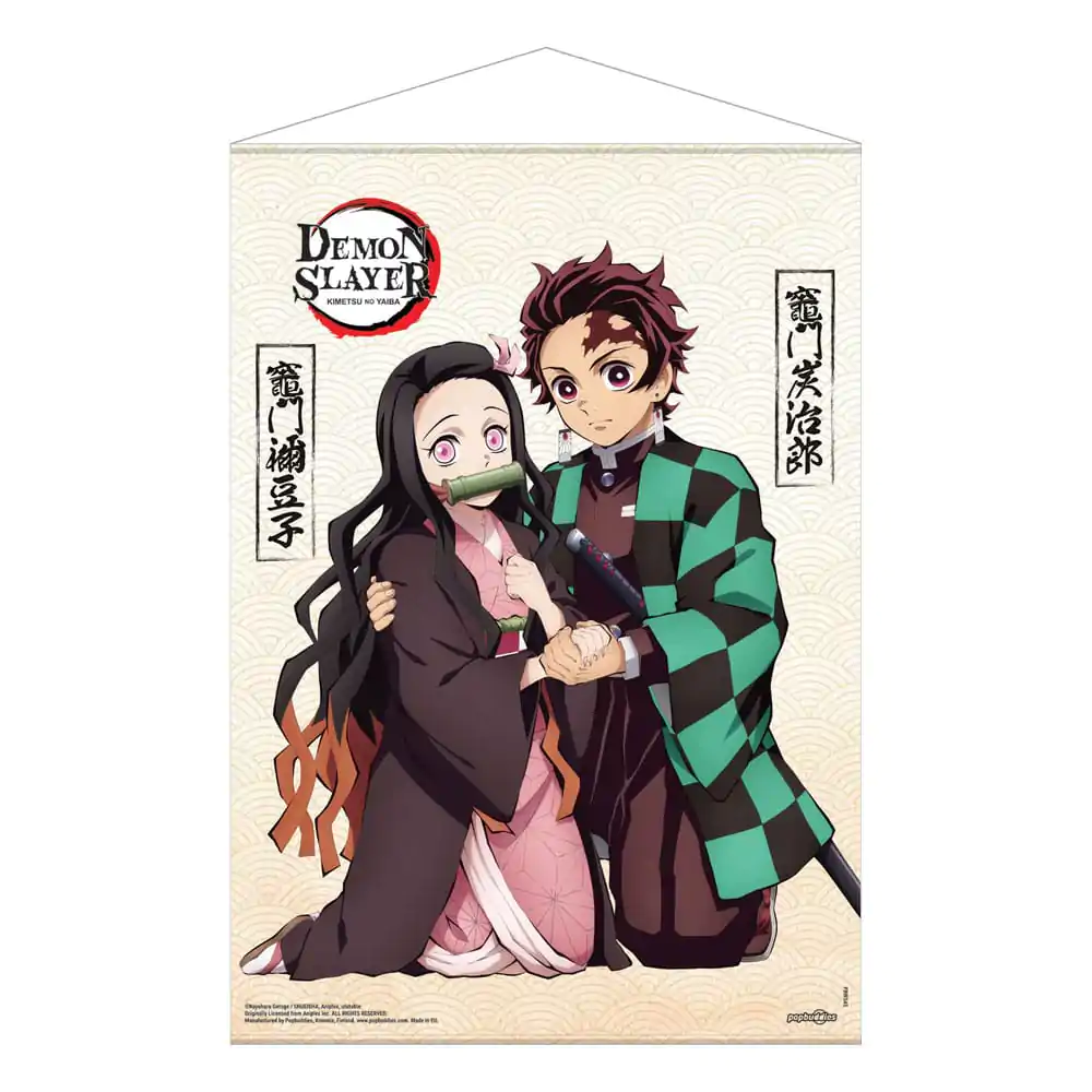 Demon Slayer: Kimetsu no Yaiba Wandbild Tanjiro & Nezuko Kamado 50 x 70 cm Produktfoto