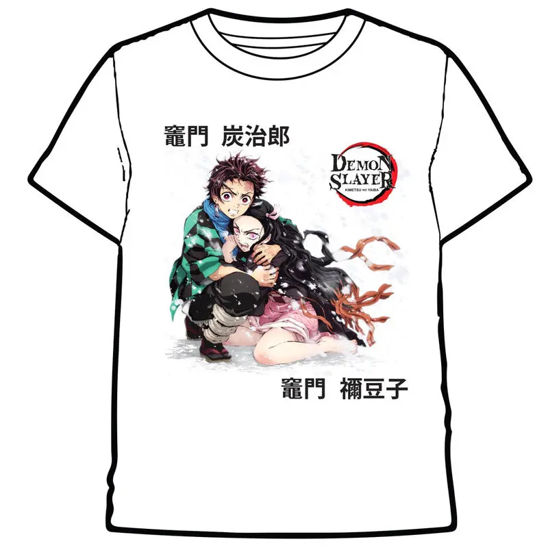 Demon Slayer Kimetsu No Yaiba Tanjiro and Nezuko T-shirt termékfotó