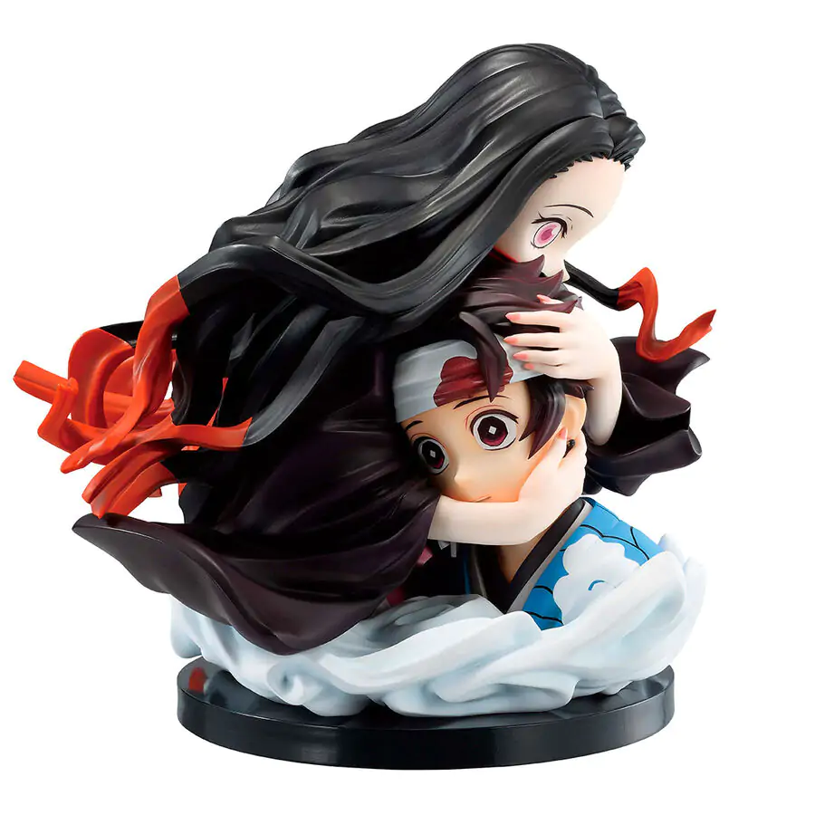 Demon Slayer Kimetsu no Yaiba Tanjiro Kamado &amp; Nezuko Kamado Locus Ichibansho Figur 15cm Produktfoto