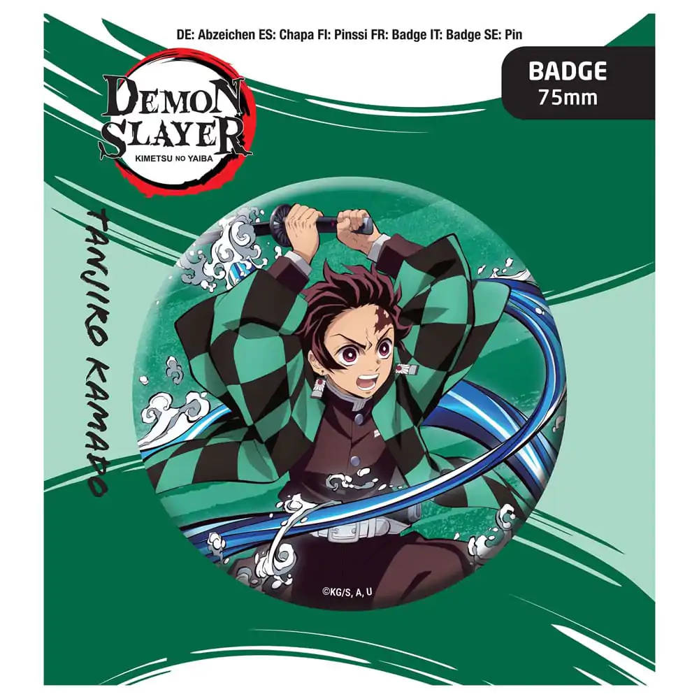 Demon Slayer: Kimetsu no Yaiba Ansteck-Button Tanjiro Kamado Produktfoto