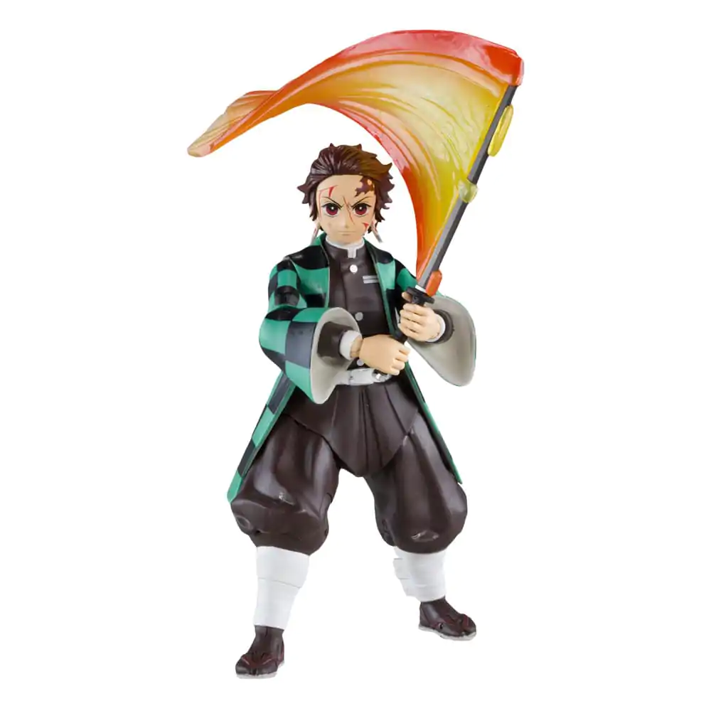 Demon Slayer: Kimetsu no Yaiba Actionfigur Tanjiro Kamado (Rui Battle Variant) 18 cm Produktfoto