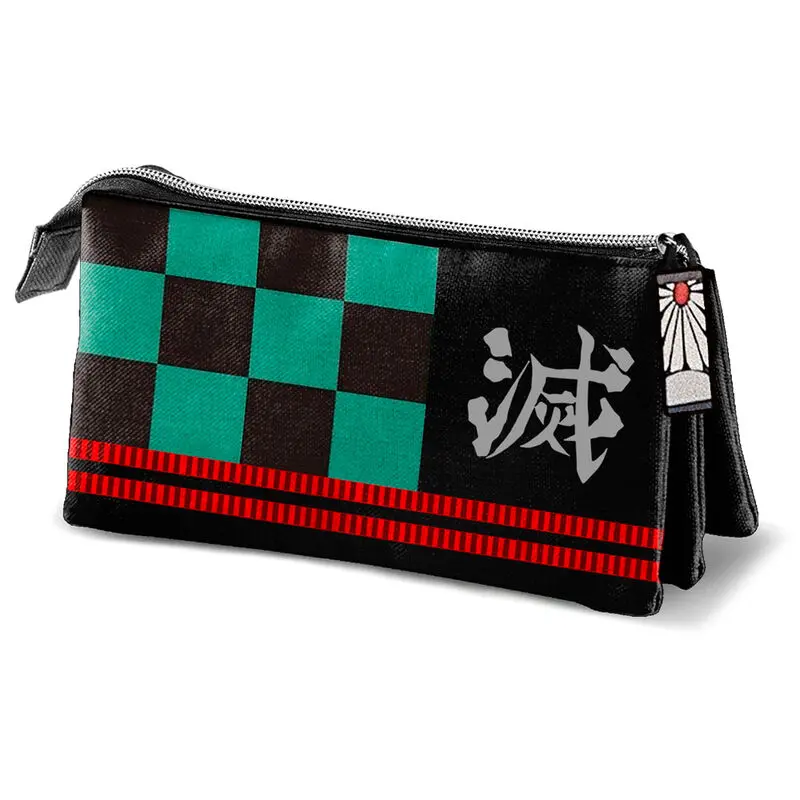 Demon Slayer Kimetsu No Yaiba Tanjiro Kamado Dreifaches Mäppchen Produktfoto