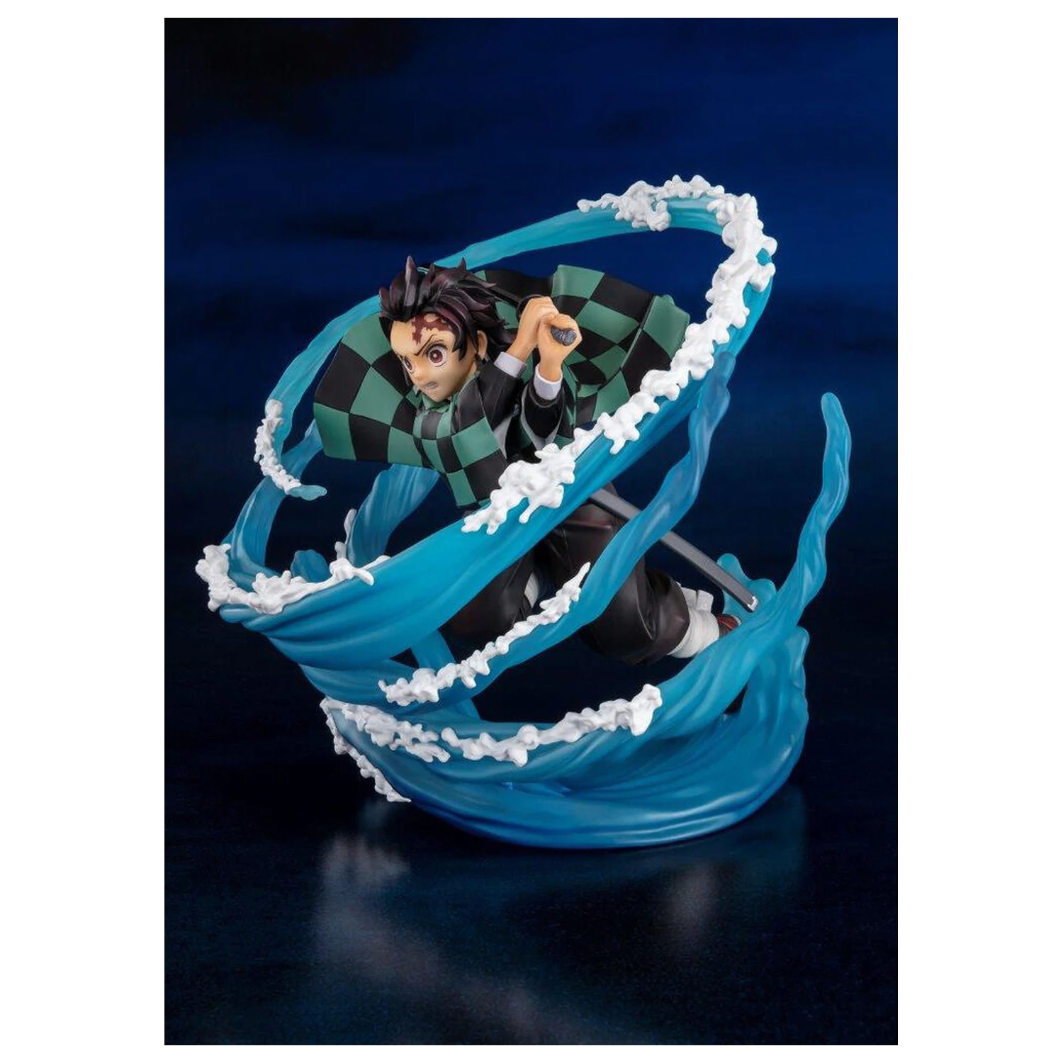 Demon Slayer Kimetsu No Yaiba Tanjiro Kamado Water Breathing S.H. Figurarts Figur 15cm Produktfoto