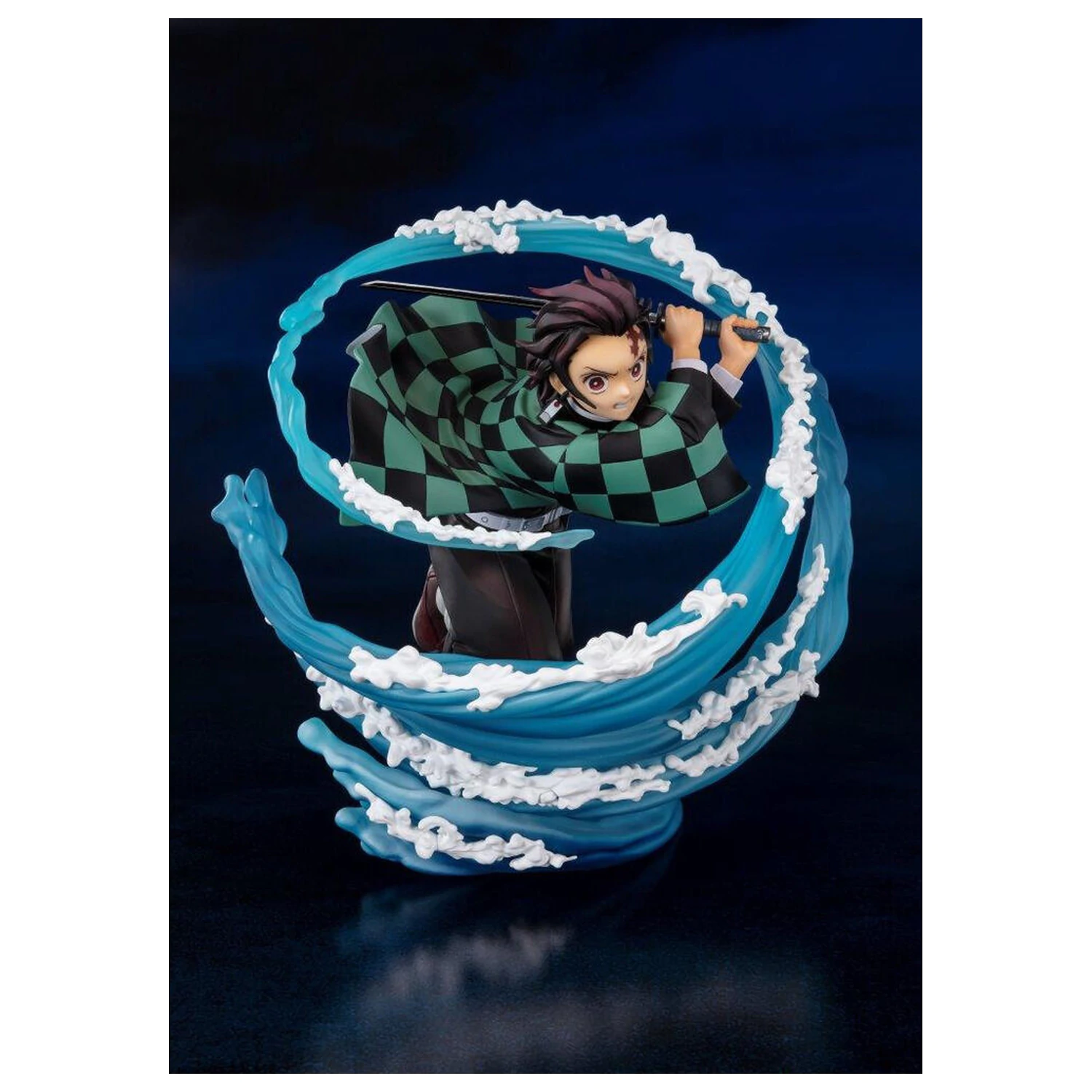 Demon Slayer Kimetsu No Yaiba Tanjiro Kamado Water Breathing S.H. Figurarts Figur 15cm Produktfoto