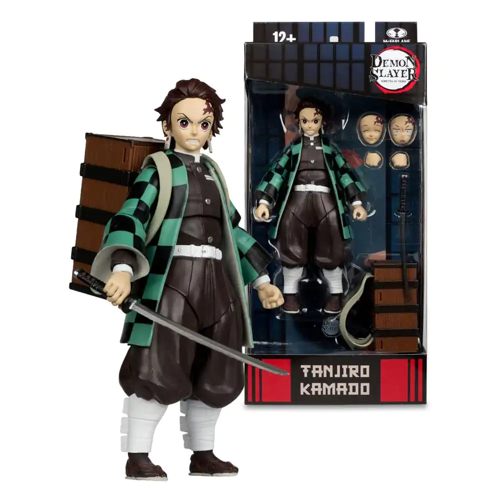 Demon Slayer: Kimetsu no Yaiba Actionfigur Tanjiro Kamado (with Nezuko Box) (Season 3) 18 cm Produktfoto