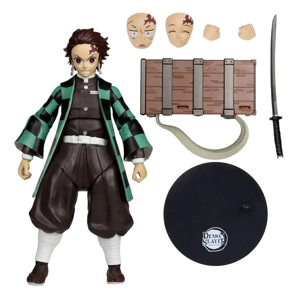 Demon Slayer: Kimetsu no Yaiba Actionfigur Tanjiro Kamado (with Nezuko Box) (Season 3) 18 cm Produktfoto