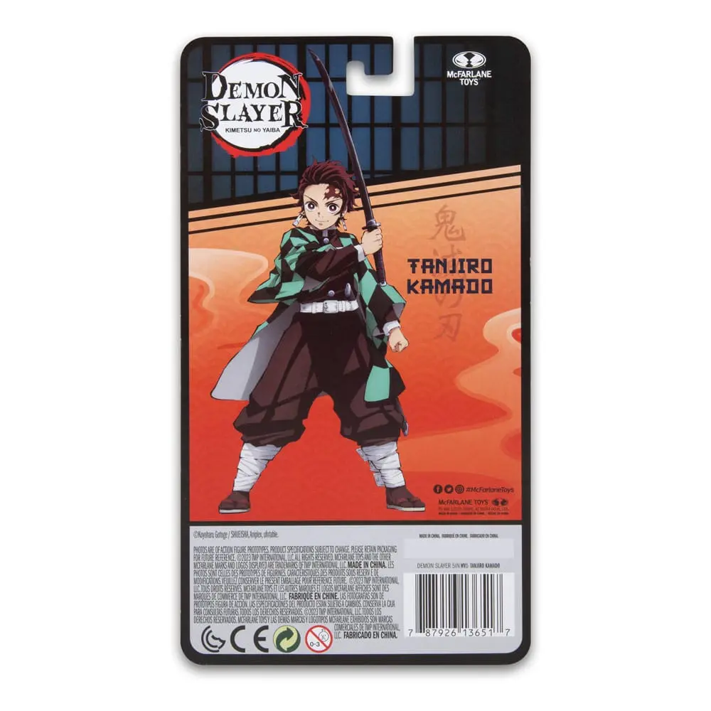 Demon Slayer: Kimetsu no Yaiba Actionfigur Tanjiron Kamado 13 cm Produktfoto