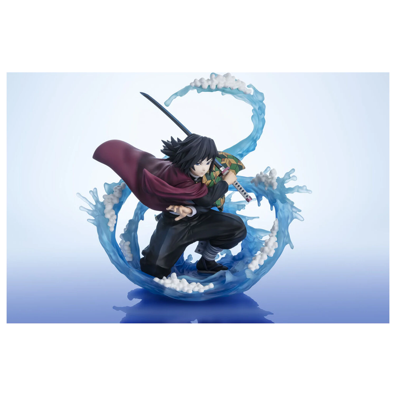 Demon Slayer Kimetsu No Yaiba Tomioka Giyu Water Breathing S.H. Figurarts Figur 17cm Produktfoto