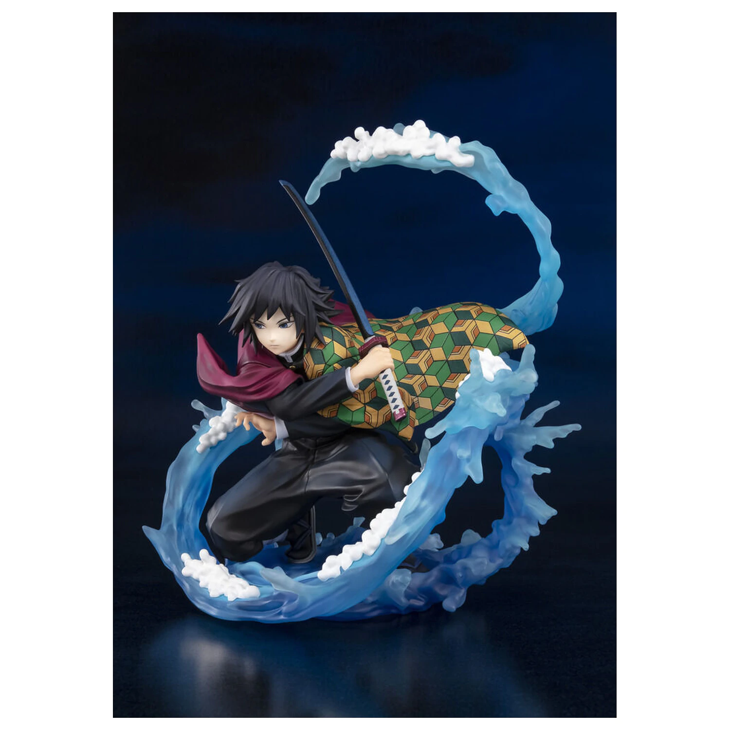 Demon Slayer Kimetsu No Yaiba Tomioka Giyu Water Breathing S.H. Figurarts Figur 17cm Produktfoto