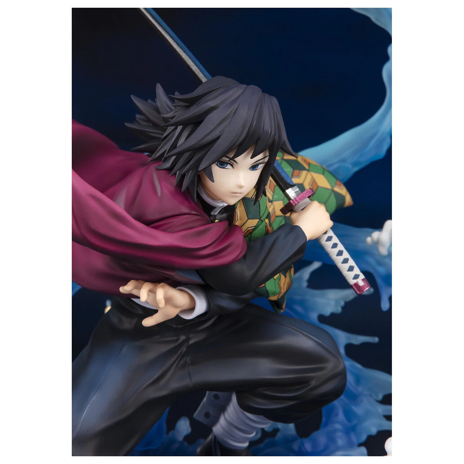 Demon Slayer Kimetsu No Yaiba Tomioka Giyu Water Breathing S.H. Figurarts Figur 17cm Produktfoto
