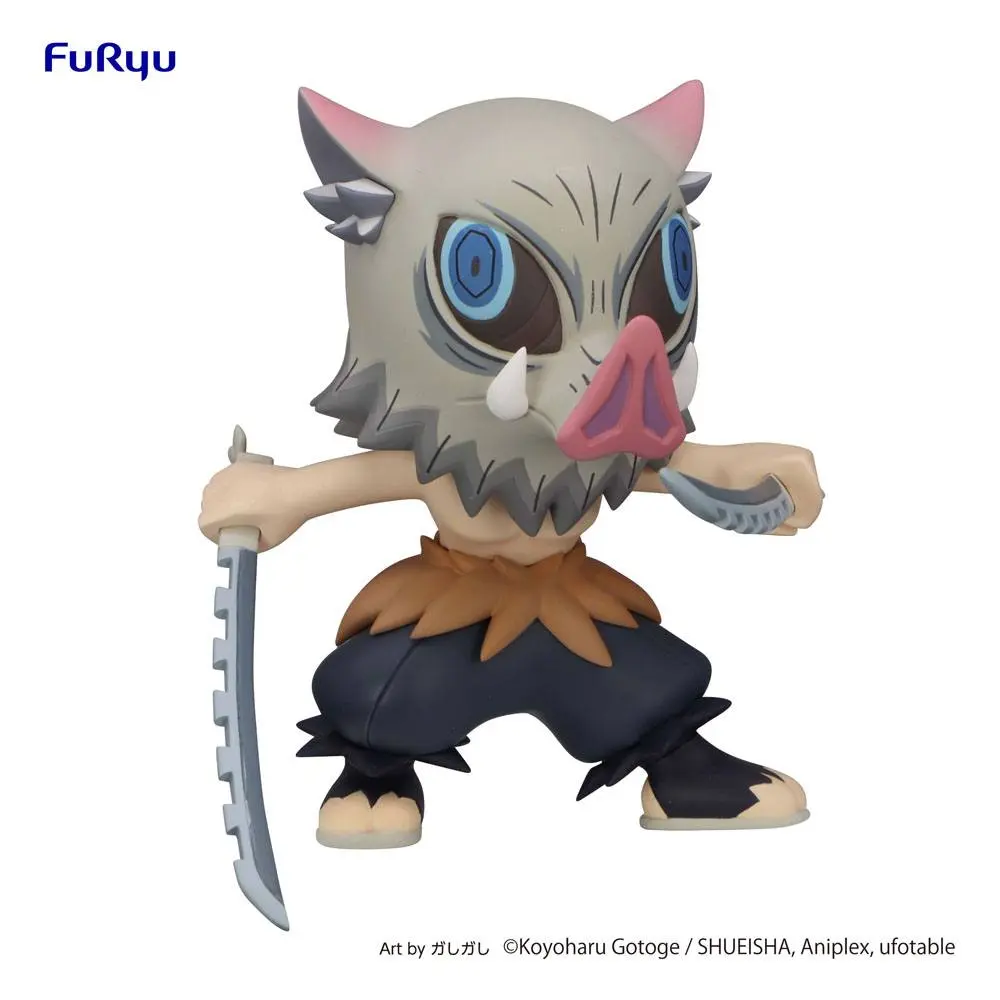 Demon Slayer: Kimetsu no Yaiba Toonize PVC Statue Hashibira Inosuke Normal Color Ver. 13 cm Produktfoto