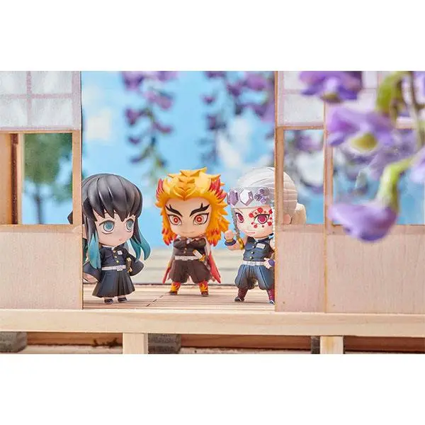 Demon Slayer: Kimetsu no Yaiba Sammelfiguren 5er-Pack Tanjiro & The Hashira Mascot Set A 5 cm Produktfoto
