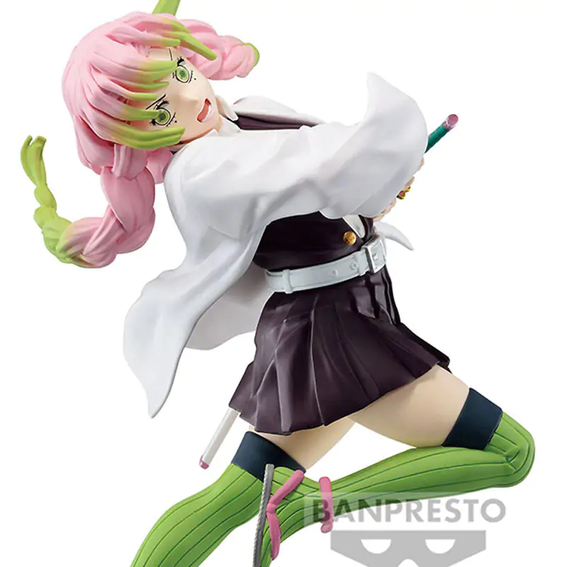 Demon Slayer Kimetsu no Yaiba Vibration Stars Mitsuri Kanroji Figur 12cm Produktfoto