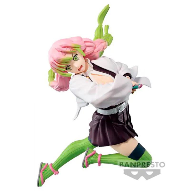 Demon Slayer Kimetsu no Yaiba Vibration Stars Mitsuri Kanroji Figur 12cm Produktfoto