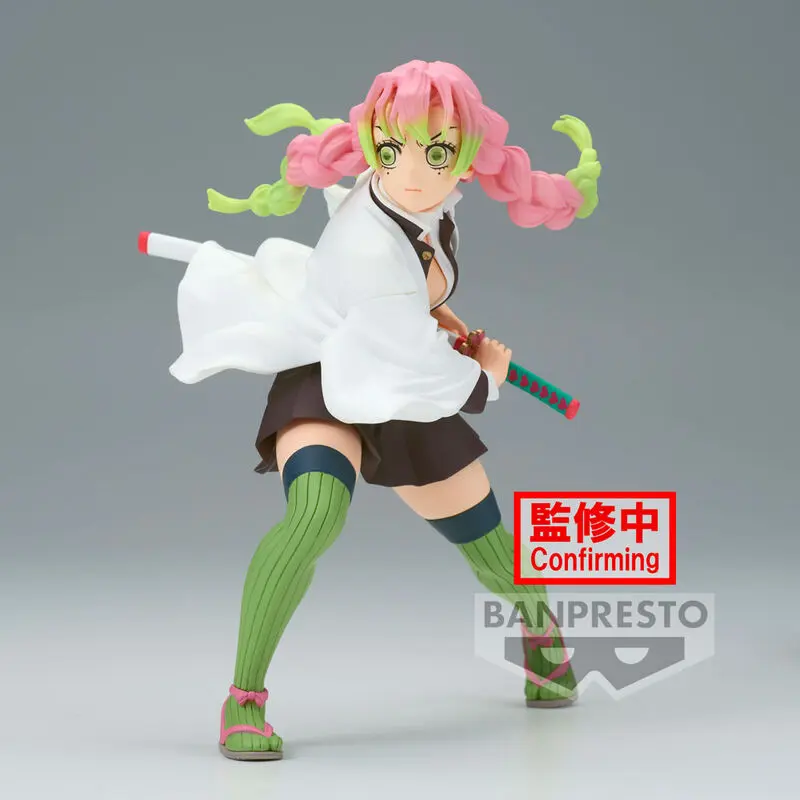 Demon Slayer Kimetsu no Yaiba Vibration Stars Mitsuri Kanroji Figur 13cm termékfotó