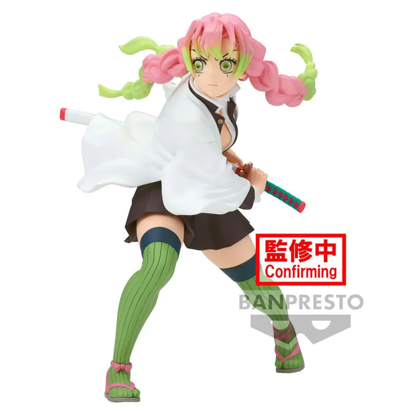 Demon Slayer Kimetsu no Yaiba Vibration Stars Mitsuri Kanroji Figur 13cm termékfotó