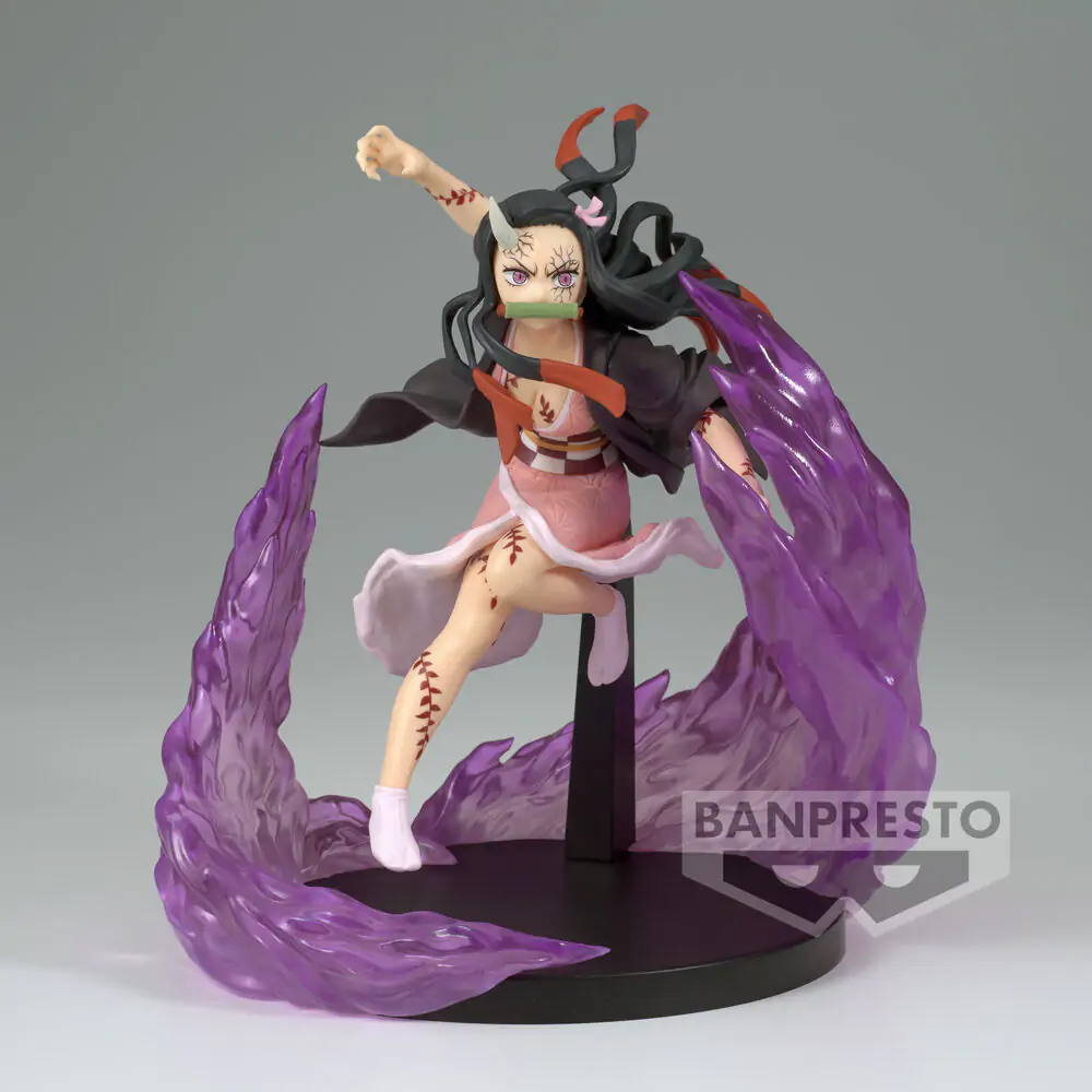 Demon Slayer Kimetsu no Yaiba Vibration Stars Nezuko Kamado II Figur 13cm termékfotó