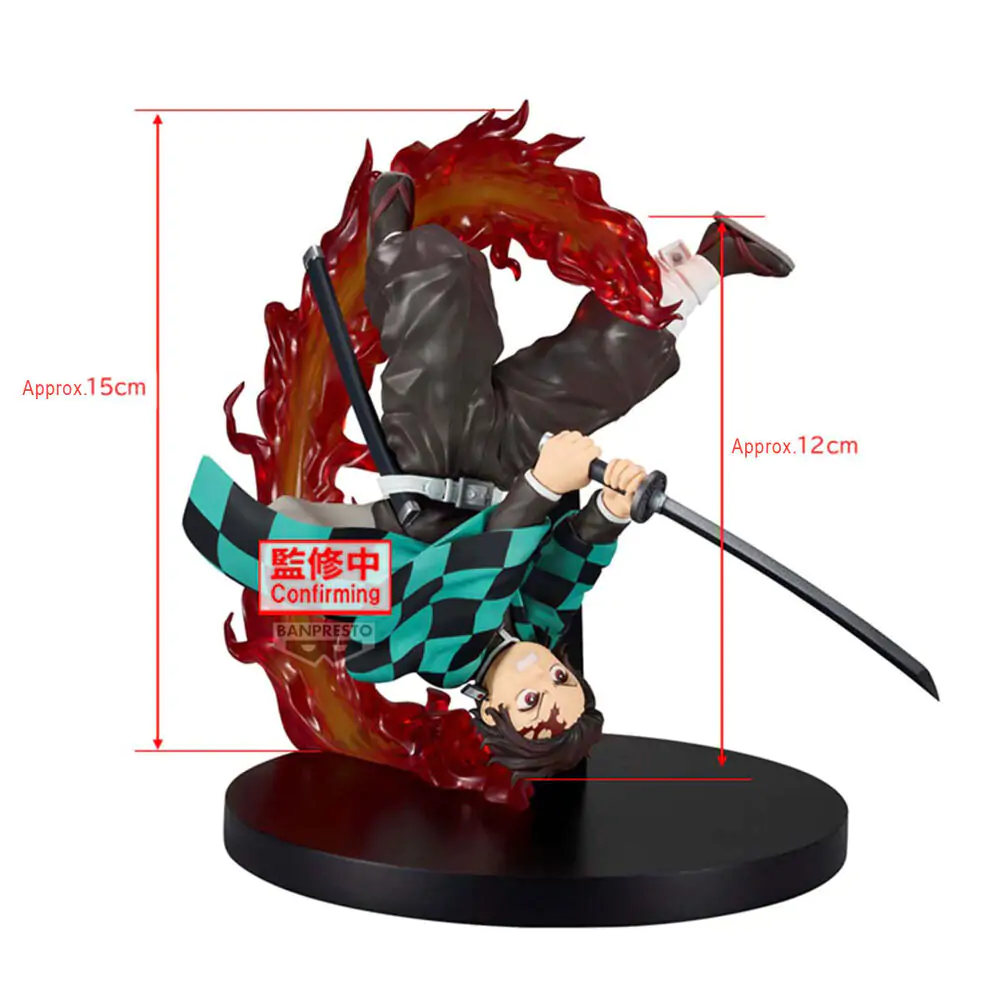 Demon Slayer Kimetsu no Yaiba Vibration Stars Tanjiro Kamado Figur 15cm Produktfoto