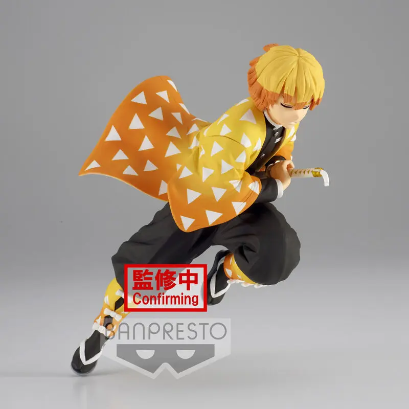Demon Slayer Kimetsu no Yaiba Vibration Zenitsu Agatsuma Figur 13cm Produktfoto