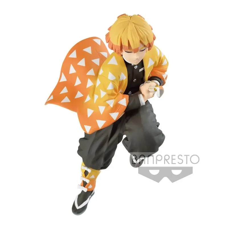 Demon Slayer Kimetsu no Yaiba Vibration Zenitsu Agatsuma Figur 13cm Produktfoto