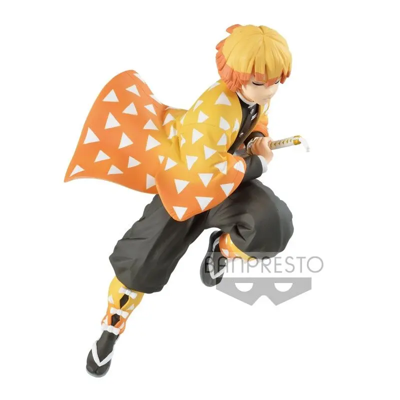 Demon Slayer Kimetsu no Yaiba Vibration Zenitsu Agatsuma Figur 13cm Produktfoto