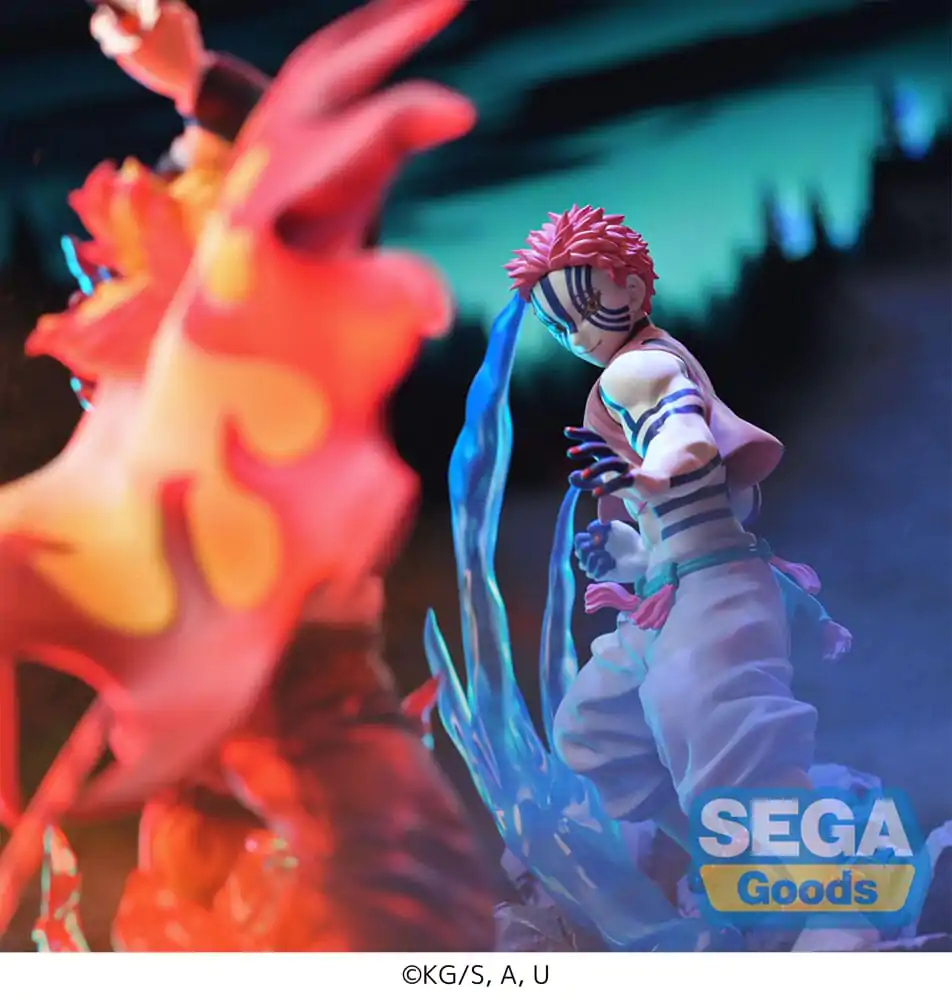 Demon Slayer: Kimetsu no Yaiba Xross Link Anime PVC Statue Akaza 12 cm Produktfoto