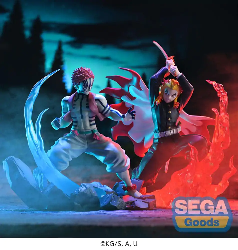 Demon Slayer: Kimetsu no Yaiba Xross Link Anime PVC Statue Akaza 12 cm Produktfoto