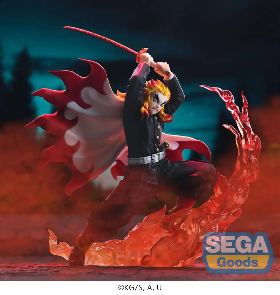 Demon Slayer: Kimetsu no Yaiba Xross Link Anime PVC Statue Kyojuro Rengoku 15 cm Produktfoto