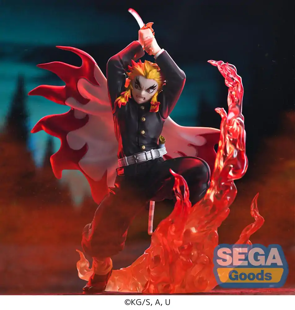 Demon Slayer: Kimetsu no Yaiba Xross Link Anime PVC Statue Kyojuro Rengoku 15 cm Produktfoto
