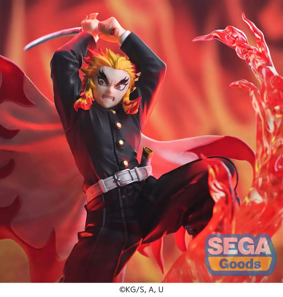 Demon Slayer: Kimetsu no Yaiba Xross Link Anime PVC Statue Kyojuro Rengoku 15 cm Produktfoto
