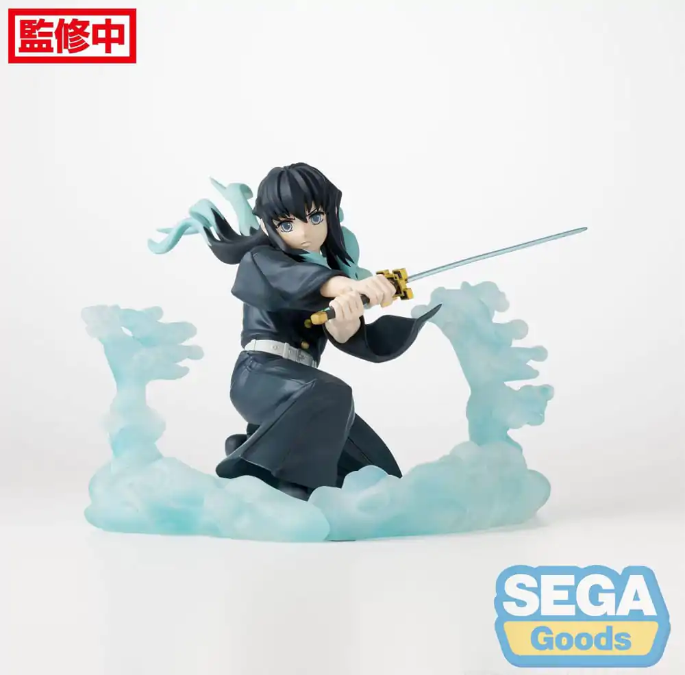 Demon Slayer: Kimetsu no Yaiba Xross Link Anime PVC Statue Muichiro Tokito Hashira Training Arc 11 cm termékfotó